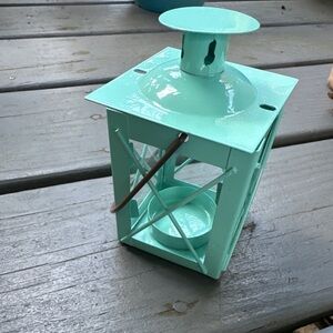 24 Kate Aspen Aqua Lantern Candle Holders